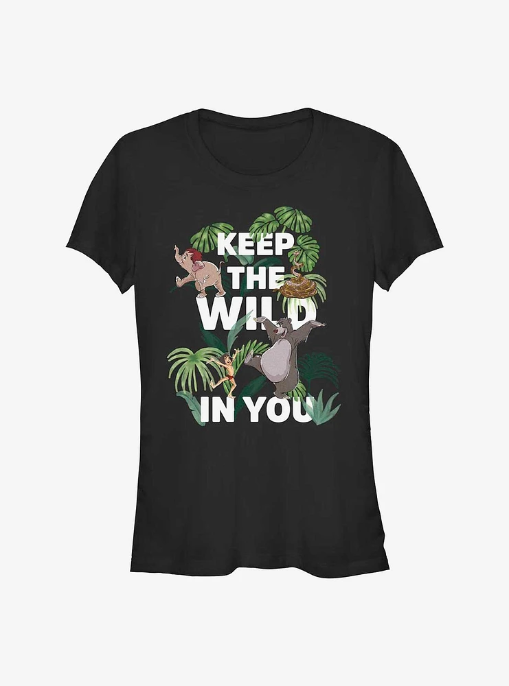 Disney The Jungle Book Keep Wild Girls T-Shirt