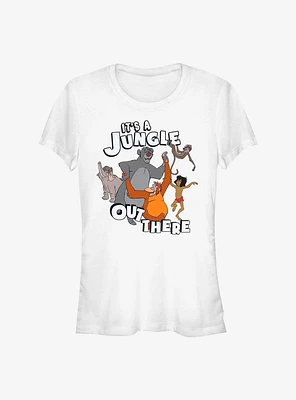 Disney The Jungle Book It's a Out There Girls T-Shirt