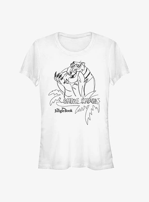 Disney The Jungle Book Shere Khan Girls T-Shirt