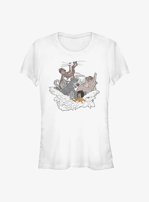 Disney The Jungle Book Wild Life Girls T-Shirt