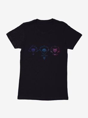 Monster High Trio Haunt Couture Logo Womens T-Shirt