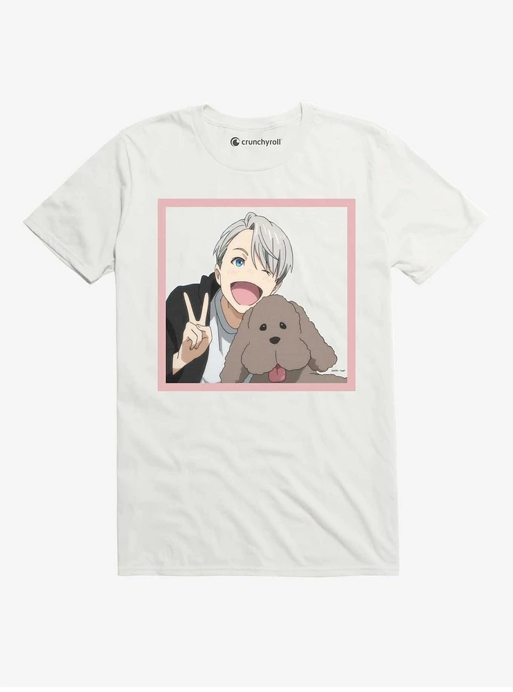 Yuri On Ice Victor And Makkachin T-Shirt