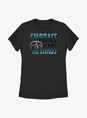 Marvel Moon Knight Embrace The Chaos Stack Womens T-Shirt