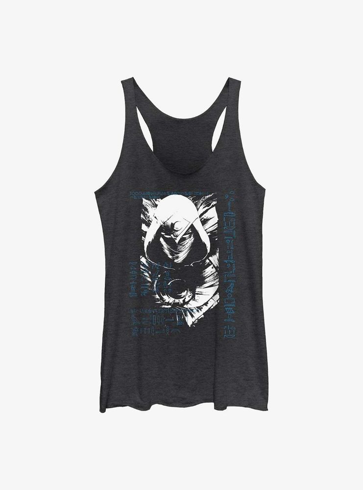 Marvel Moon Knight Grunge Womens Tank Top