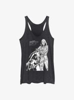 Marvel Moon Knight Mr. Line Art Duo Womens Tank Top