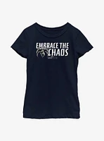Marvel Moon Knight Embrace The Chaos Youth Girls T-Shirt