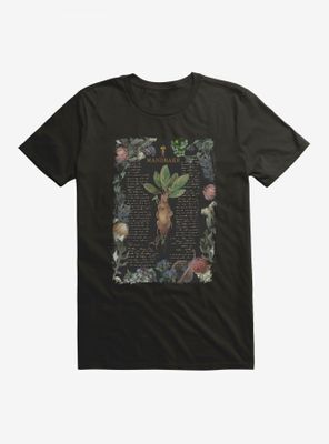 Harry Potter Mandrake Fantasy Style T-Shirt