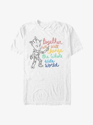 Marvel Guardians Of The Galaxy Change Together T-Shirt