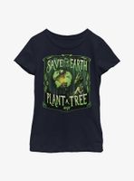 Marvel Guardians Of The Galaxy Save Earth Plant A Tree Youth Girls T-Shirt