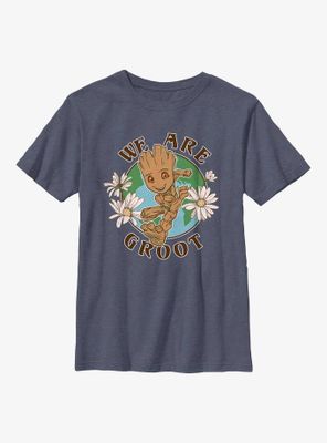 Marvel Guardians Of The Galaxy Groot Earth Day Youth T-Shirt