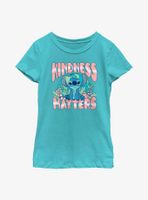 Disney Lilo & Stitch Kindness Matters Youth Girls T-Shirt