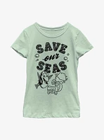 Disney Pixar Finding Nemo Save Our Seas Dory Youth Girls T-Shirt