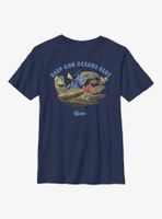 Disney Pixar Finding Nemo Keep Our Oceans Blue Youth T-Shirt