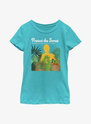 Star Wars Protect The Forest C-3PO Youth Girls T-Shirt