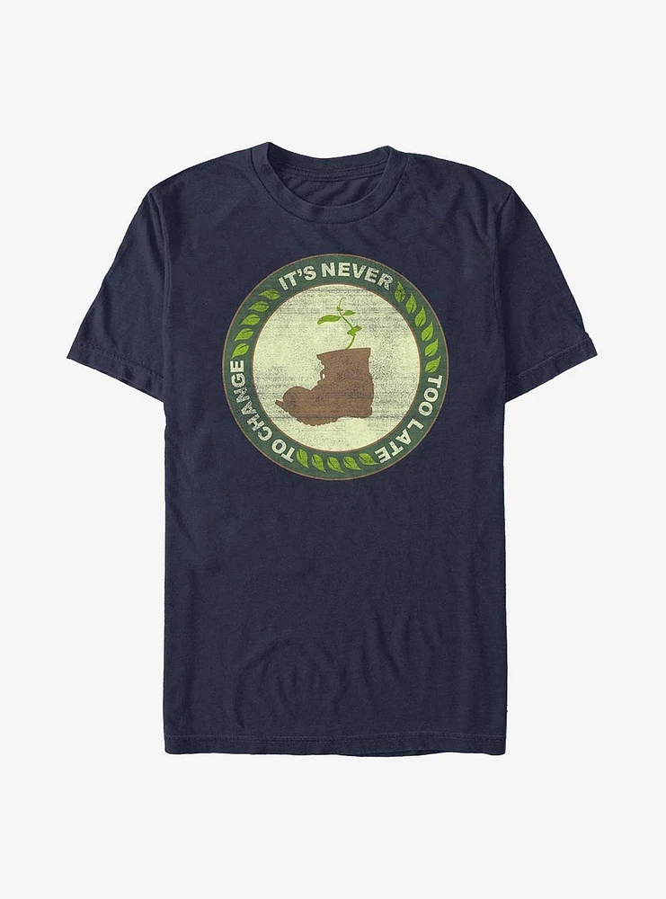 Disney Pixar WALL-E Never Too Late To Change T-Shirt