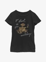 Disney Pixar WALL-E Earth Day Youth Girls T-Shirt