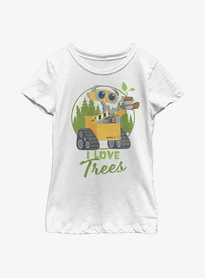Disney Pixar WALL-E Love Trees Youth Girls T-Shirt