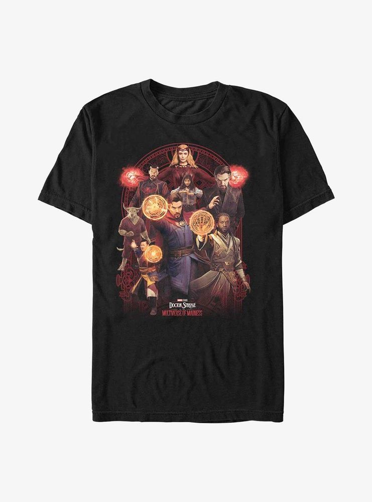 Marvel Doctor Strange The Multiverse Of Madness Characters T-Shirt