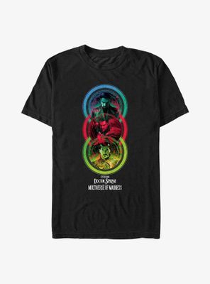 Marvel Doctor Strange The Multiverse Of Madness Circles T-Shirt