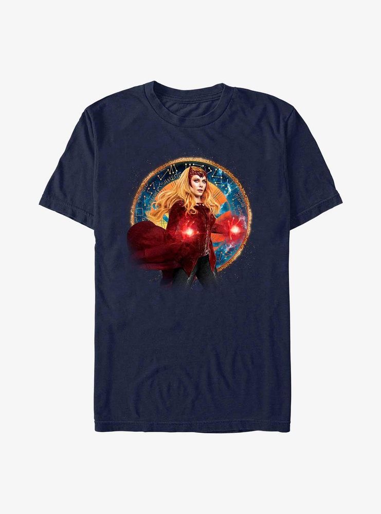 Marvel Doctor Strange The Multiverse Of Madness Scarlet Witch Portrait T-Shirt