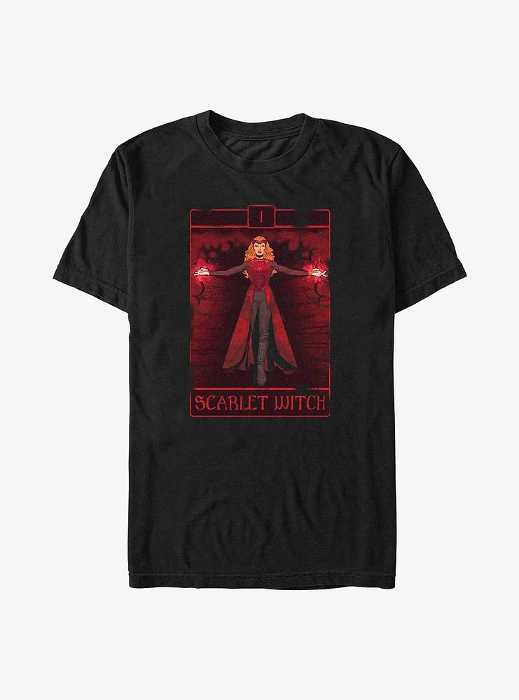 Marvel Doctor Strange The Multiverse Of Madness Scarlet Witch Tarot T-Shirt