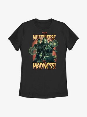 Marvel Doctor Strange The Multiverse Of Madness Horror Womens T-Shirt