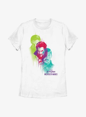 Marvel Doctor Strange The Multiverse Of Madness Colors Womens T-Shirt
