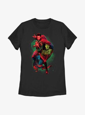 Marvel Doctor Strange The Multiverse Of Madness Trio Womens T-Shirt