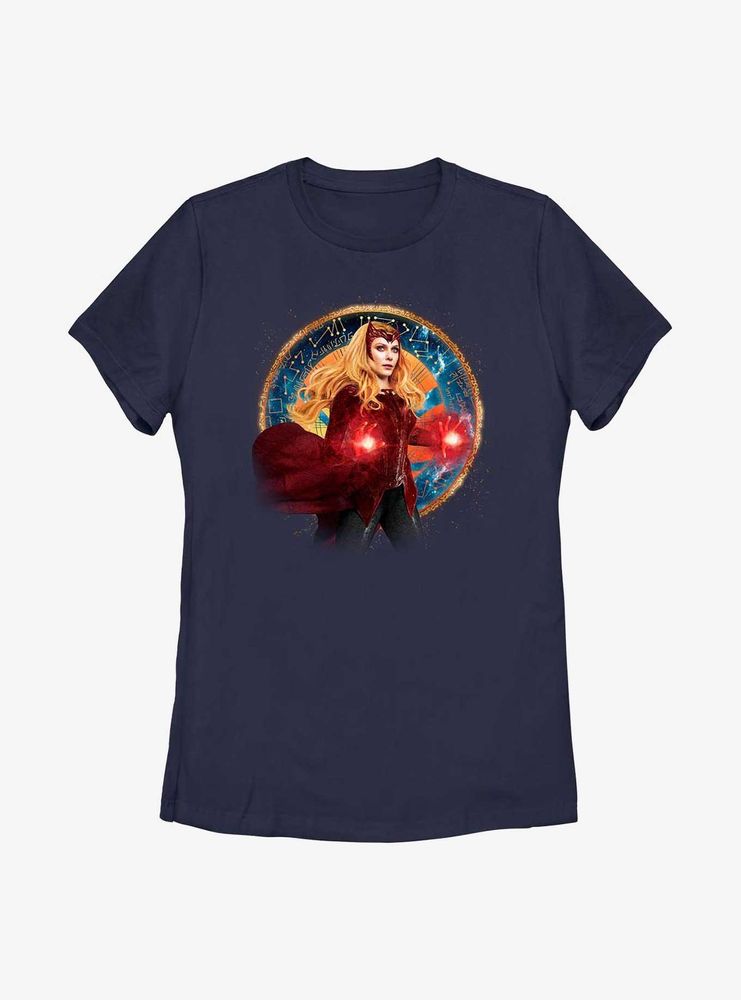 Marvel Doctor Strange The Multiverse Of Madness Scarlet Witch Portrait Womens T-Shirt