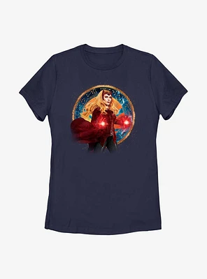 Marvel Doctor Strange The Multiverse Of Madness Scarlet Witch Portrait Womens T-Shirt