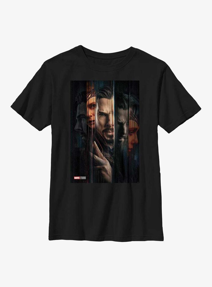 Marvel Doctor Strange The Multiverse Of Madness Variant Poster Youth T-Shirt