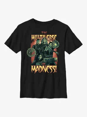 Marvel Doctor Strange The Multiverse Of Madness Horror Youth T-Shirt