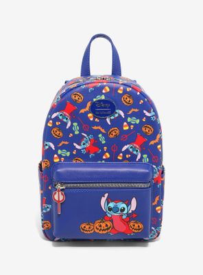Her Universe Disney Lilo & Stitch Halloween Devil Mini Backpack