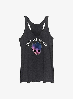 Marvel Guardians of The Galaxy Earth Day Groot Save Girls Tank
