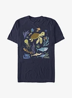 Disney Pixar Finding Nemo Earth Day Sea Scene T-Shirt