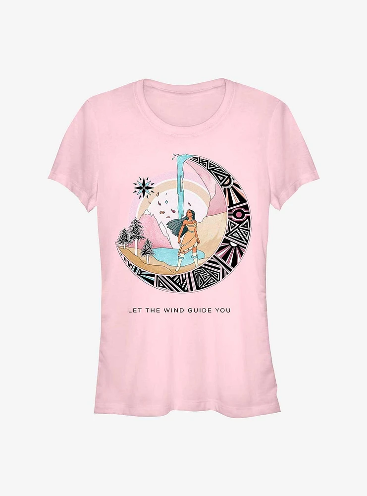 Disney Pocahontas Earth Day Let The Wind Guide Girls T-Shirt