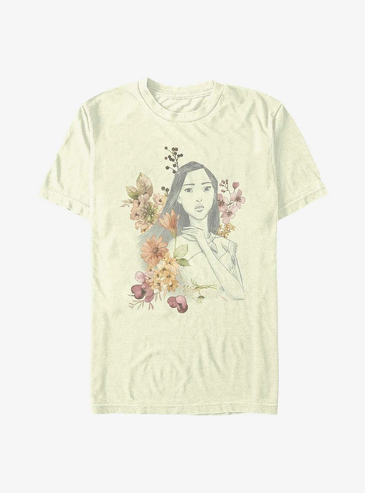 Disney Pocahontas Earth Day Sketch T-Shirt