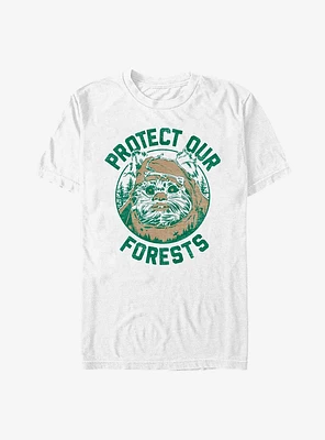 Star Wars Earth Day Ewok Forest T-Shirt
