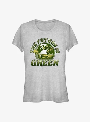 Disney Pixar Wall-E Earth Day Green Future Girls T-Shirt