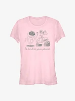 Disney Pixar Wall-E Earth Day Be Kind To Your Planet Girls T-Shirt