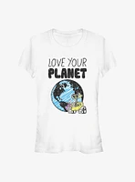 Disney Pixar Wall-E Earth Day Love Your Planet Girls T-Shirt