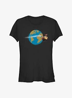 Disney Pixar Wall-E Earth Day Space Extinguisher Girls T-Shirt