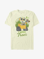 Disney Pixar Wall-E Earth Day I Love Trees T-Shirt