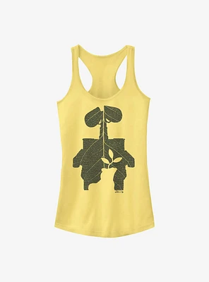 Disney Pixar Wall-E Earth Day Leaf Fill Girls Tank