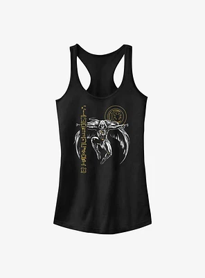 Marvel Moon Knight Gliph Lift Girls Tank