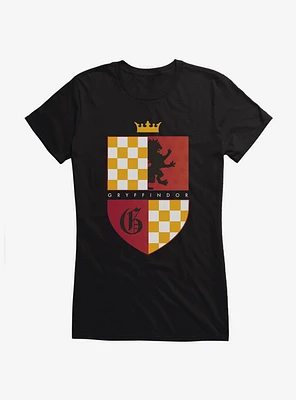 Harry Potter Gryffindor Coat Of Arms Girls T-Shirt