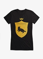 Harry Potter Hufflepuff Shield Girls T-Shirt