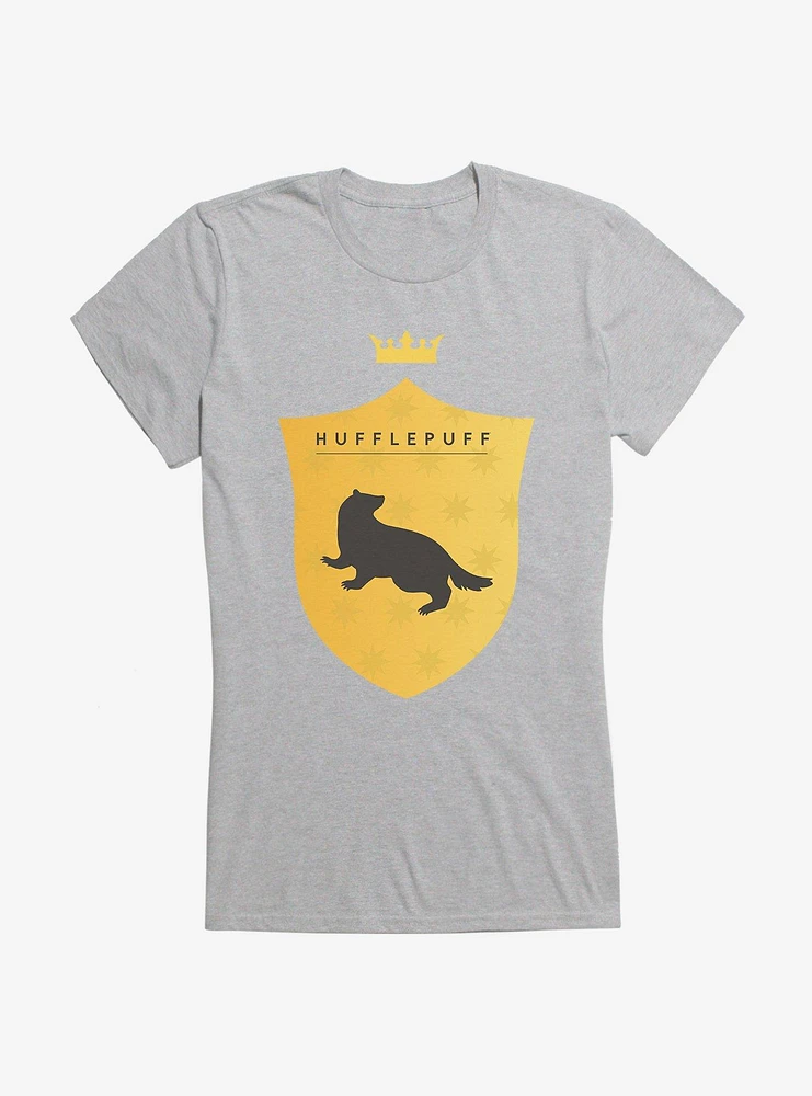 Harry Potter Hufflepuff Shield Girls T-Shirt