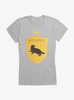 Harry Potter Hufflepuff Shield Girls T-Shirt