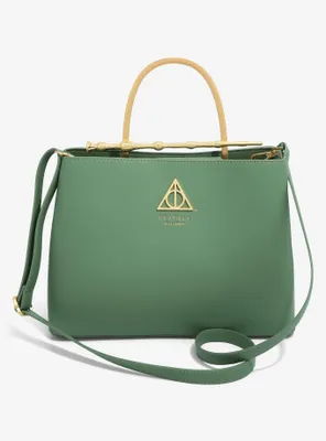 Loungefly Harry Potter Deathly Hallows Elder Wand Sage Handbag - BoxLunch Exclusive